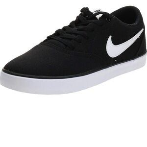 nike sb check solarsoft canvas black W10 M8.5